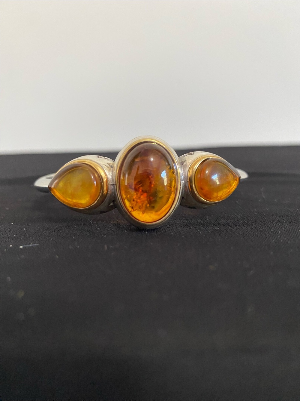 Brighton Bernstein Fossilized Amber Bangle